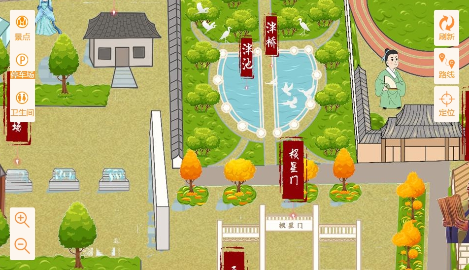 喀什手绘地图景区语音讲解导览系统：智慧景区建设的基石